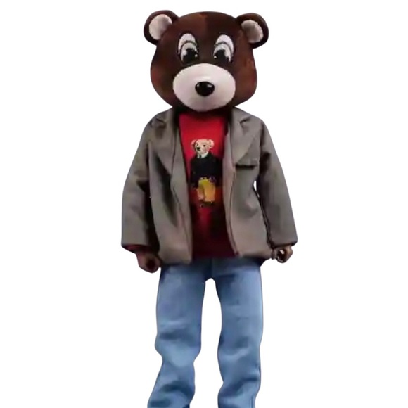 Ye College Dropout Bear 12" Action Figure - Picture 8 of 14
